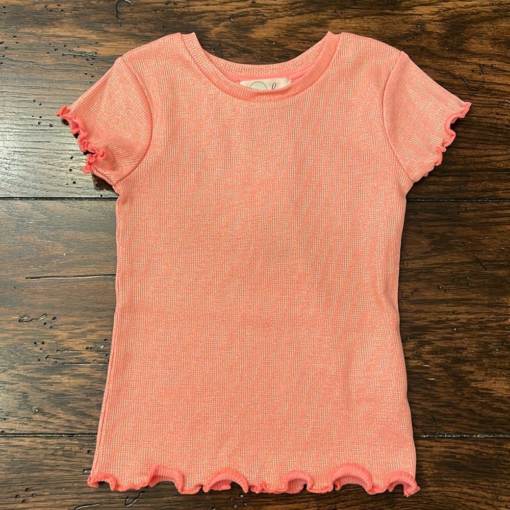 NWT Peek Lara Foiled Rib T-Shirt (2T)